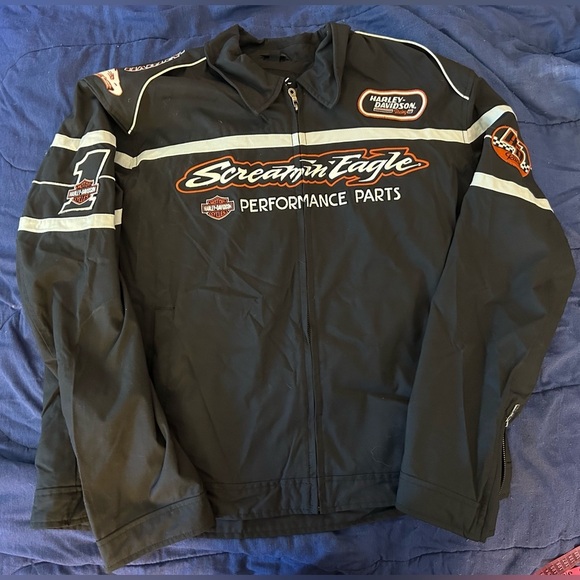 Harley-Davidson Racing Screamin Eagle Black Jacket - Picture 7 of 7